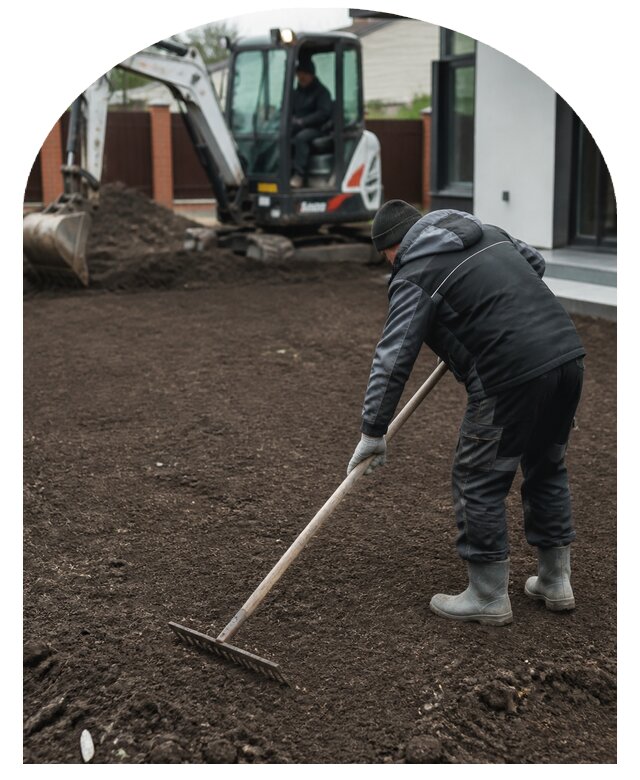 Подготовка земли под газон в Астрахани от 4624 р. | Метпроект-Стр